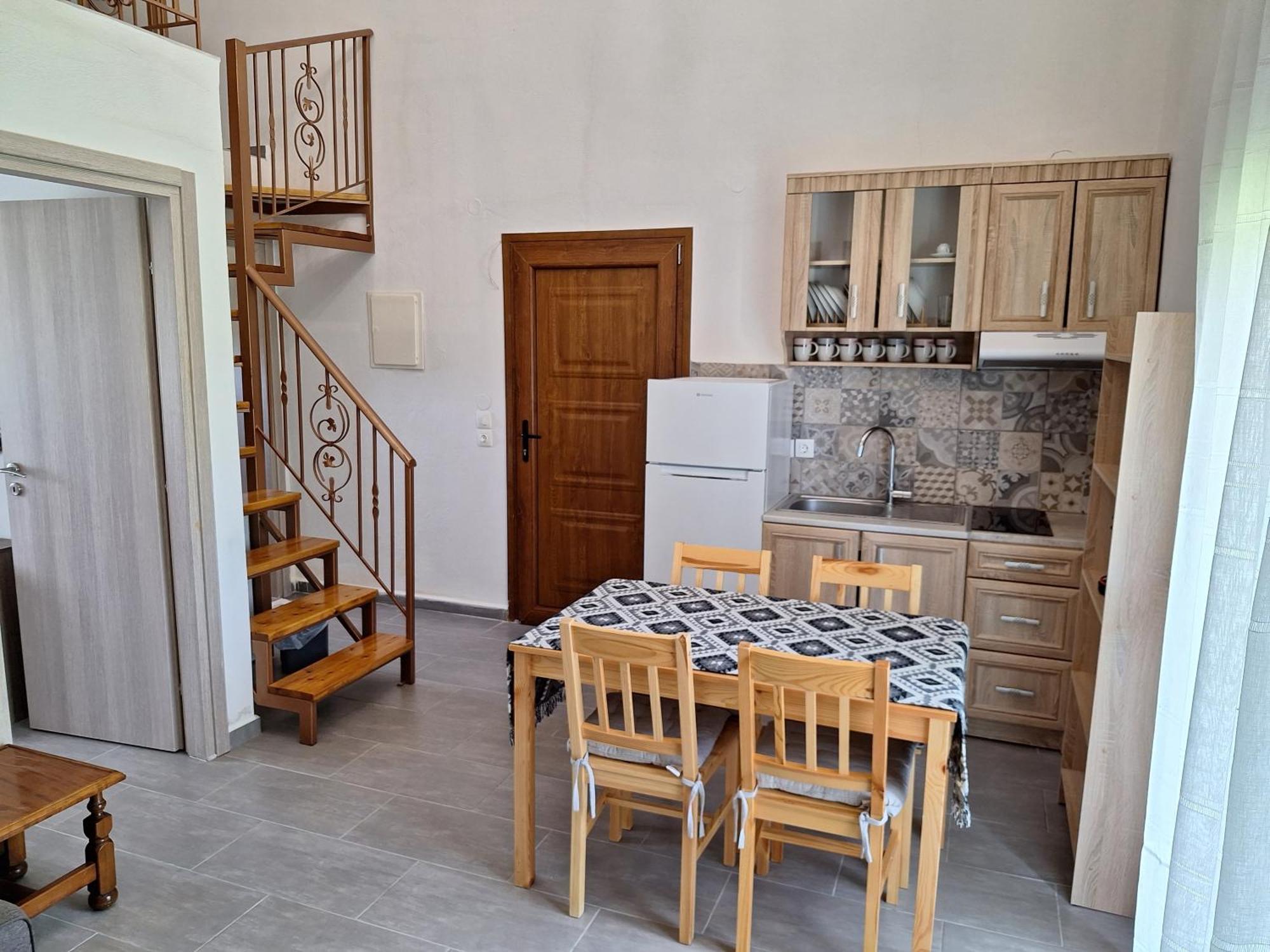Apartamento To Petrino Spiti Possidi Exterior foto